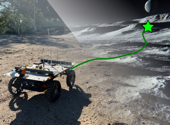 Image for CRESCENT: Collision-Free Highly Constrained Trajectory Optimization for Driving on the Moon